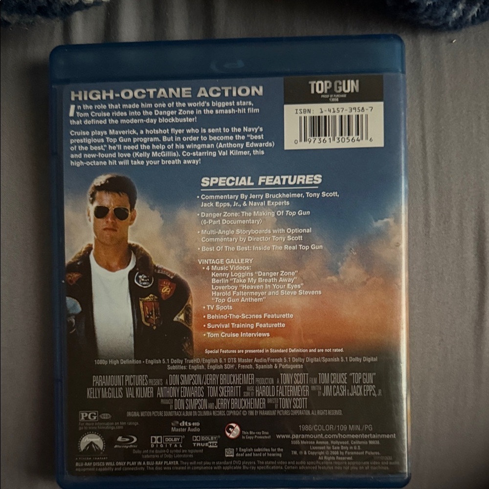 Top Gun Blu-ray Special Collector's Edition - Picture 2 of 2